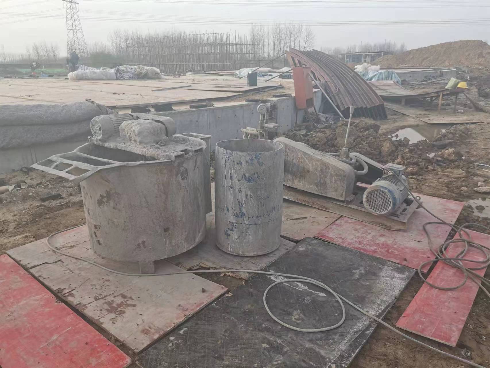 三伏潭镇设备基础注浆