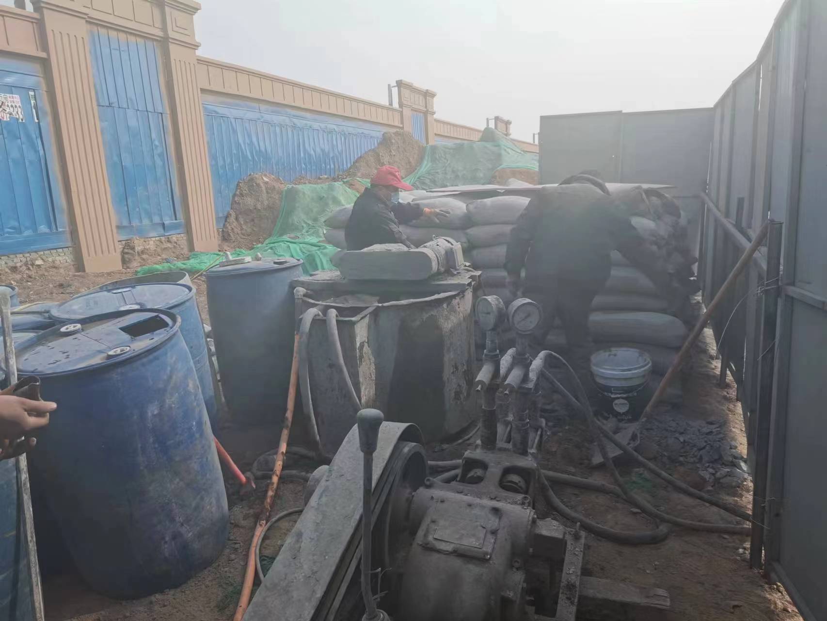 三伏潭镇房屋下沉注浆